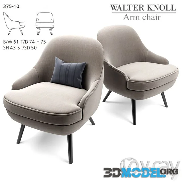 375 walter knoll Armchair