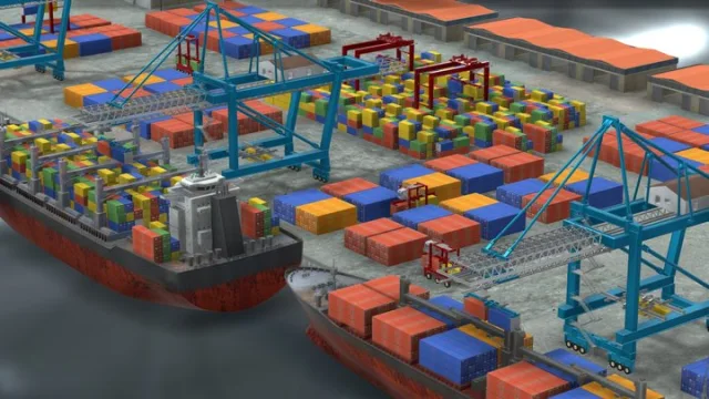 3D Cargo Dockyard