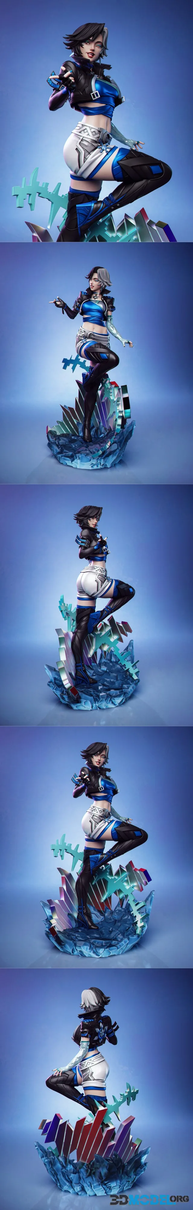 CA 3D Studios - Luna Snow – Printable