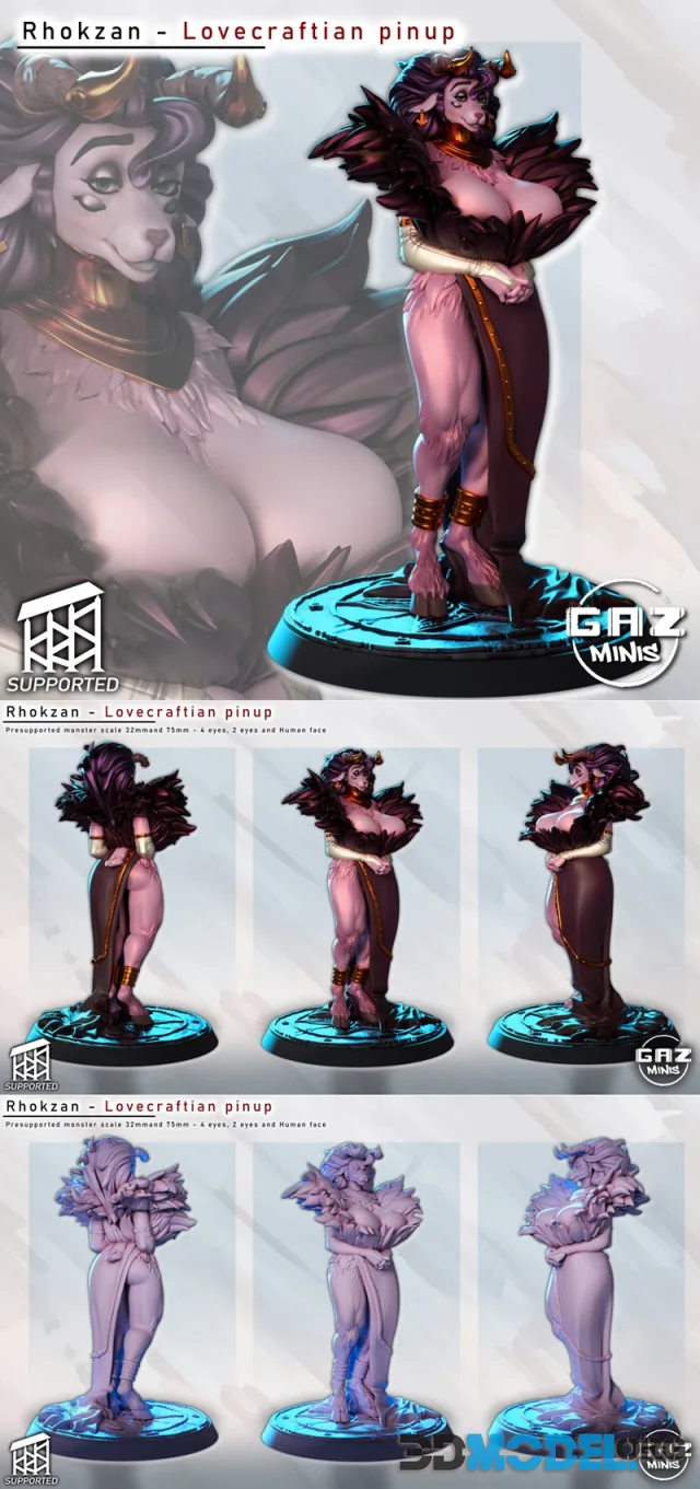 Gaz Minis - Rhok Zan – Printable