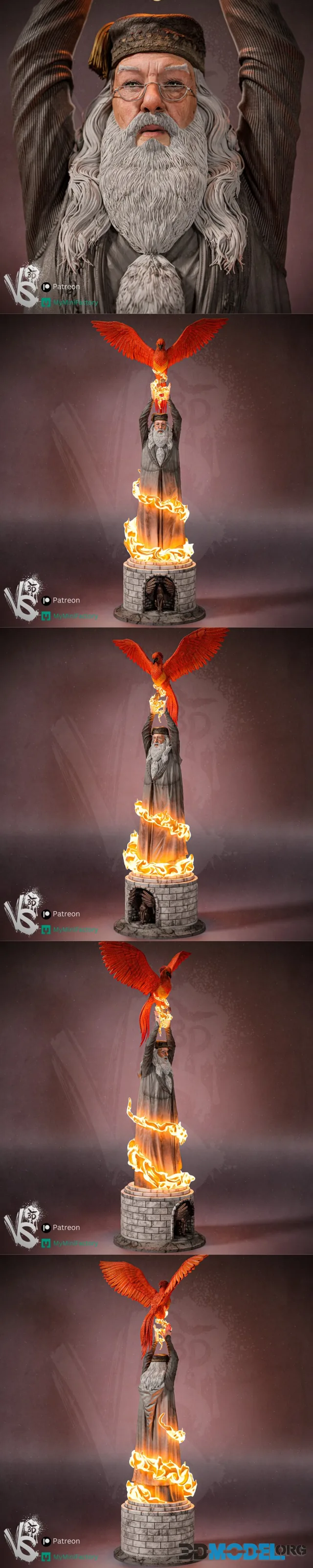 VS3D - Dumbledore – Printable