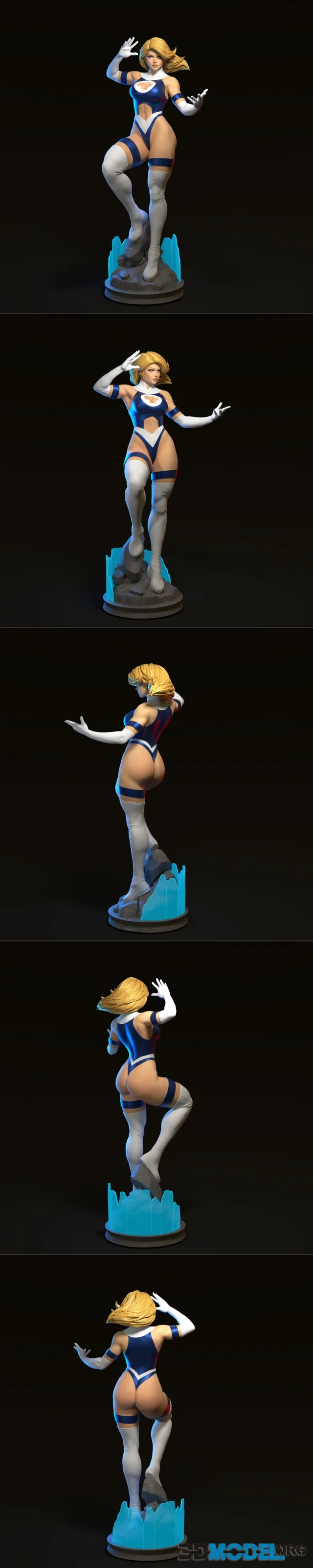 Abe3D - Sue Storm – Printable