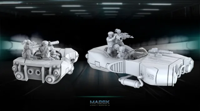 Madox X34 Landspeeder – Printable