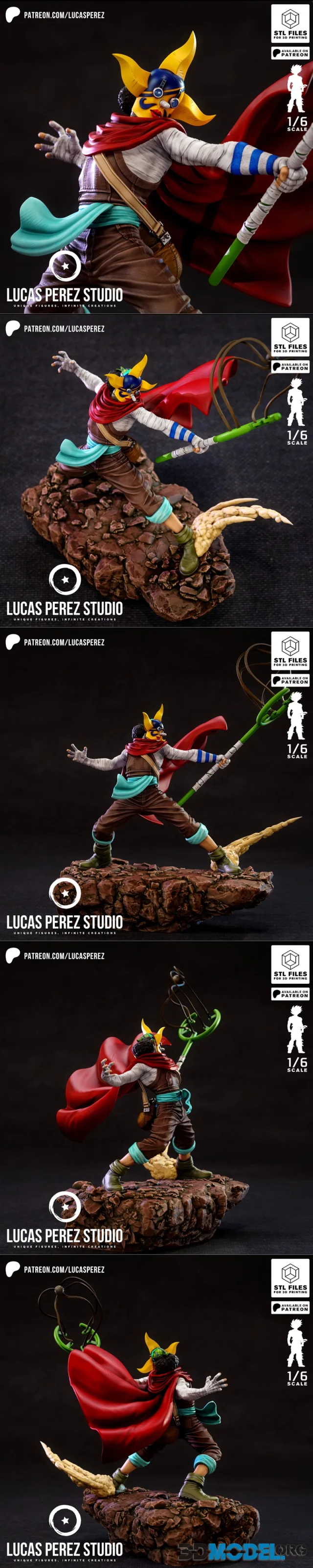 Lucas Perez Studio - Sogeking – Printable