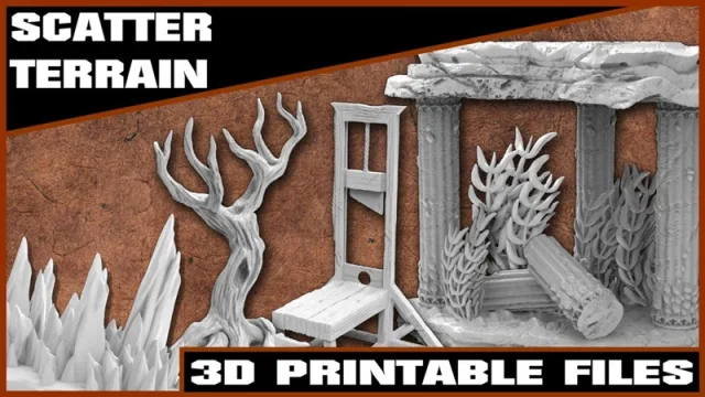 Scatter Terrain - Complete Collection – Printable