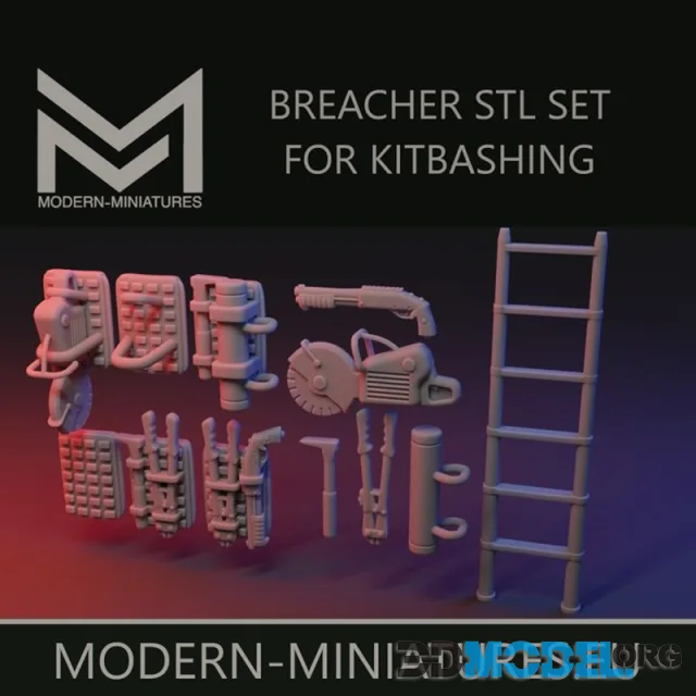 Breacher Kitbash Set – Printable