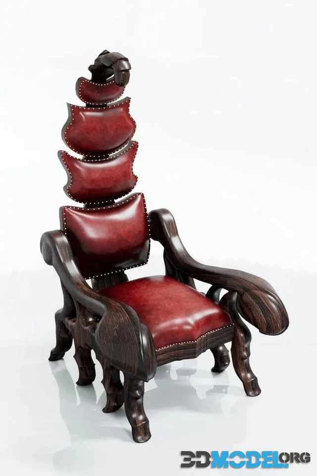 A Scorpion armchair Low-poly (PBR)