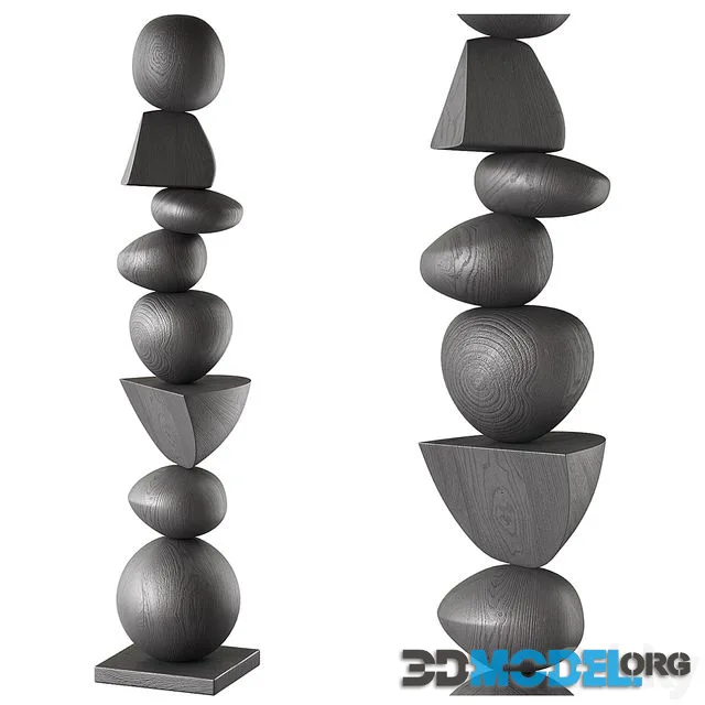 A Sculpture of Dark Elegance