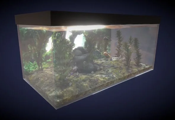 Animated Virtual Aquarium (PBR)