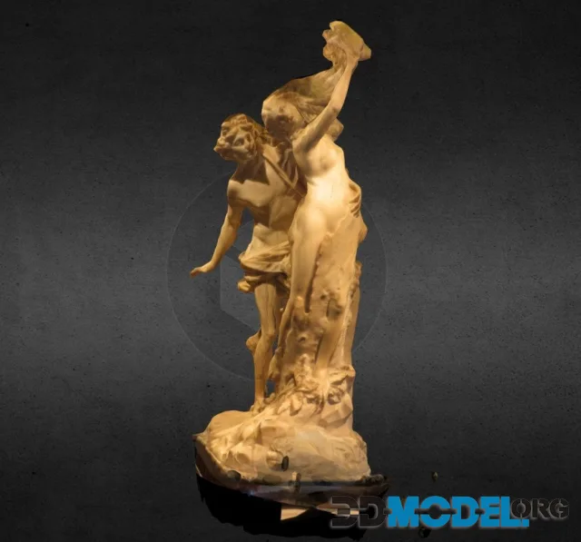 Apollo Daphne By Bernini (PBR)