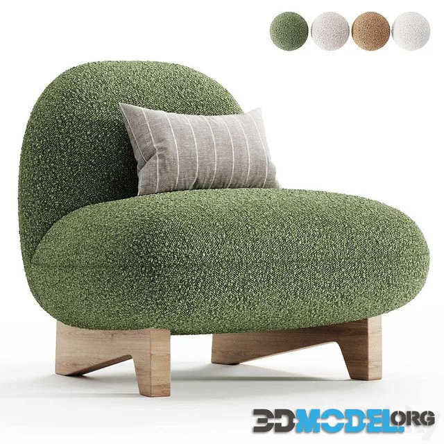 Armchair Elvit Cozy Ivory from divan.ru