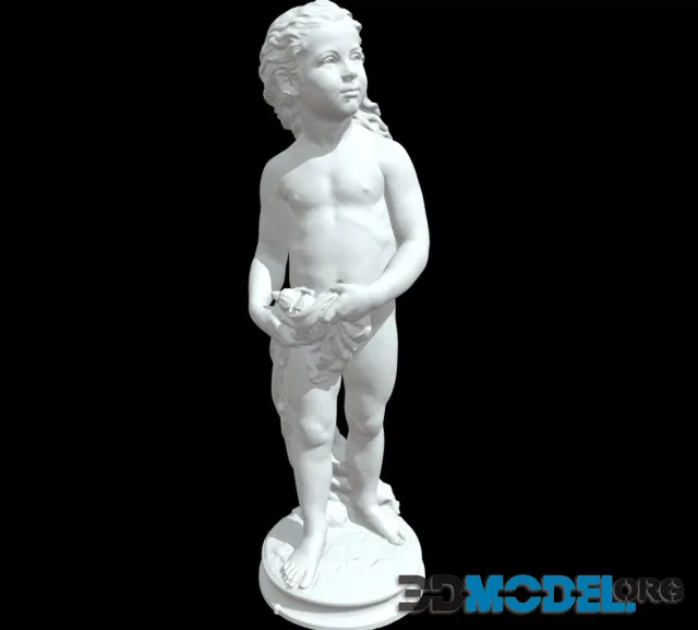 Arthur St Clair Marble Statue (PBR)