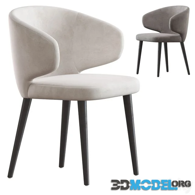Aston chair from Minotti (in 2 colors)