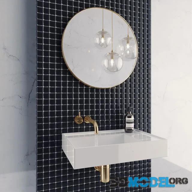 Bathroom Set + Squirt water