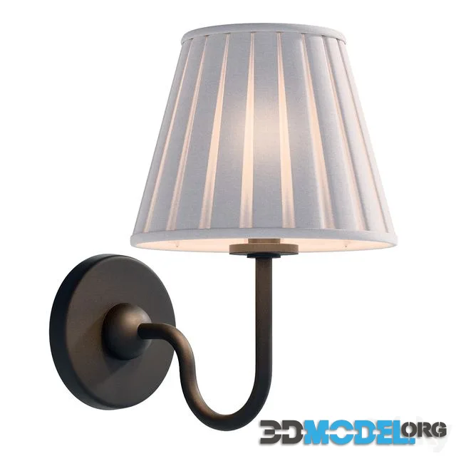 Baylor Pleated Shade Sconce