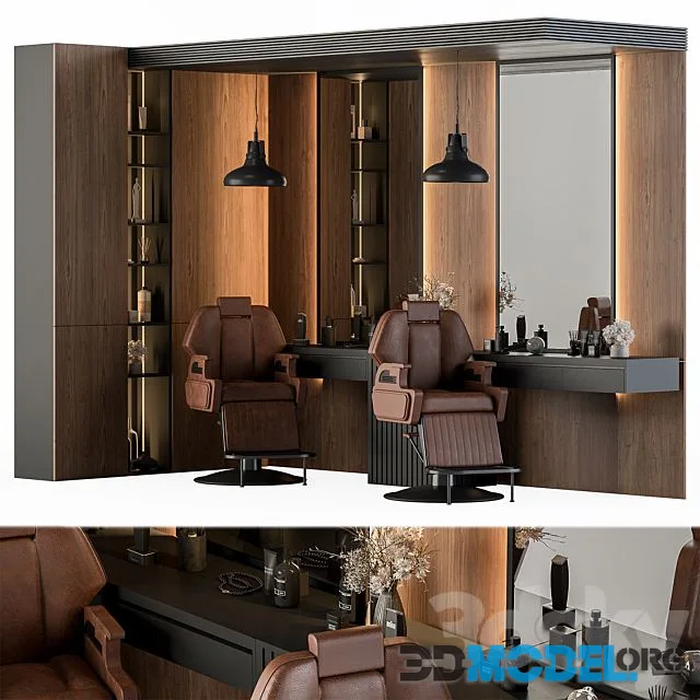 Beauty Salon Barber Shop - Set 08