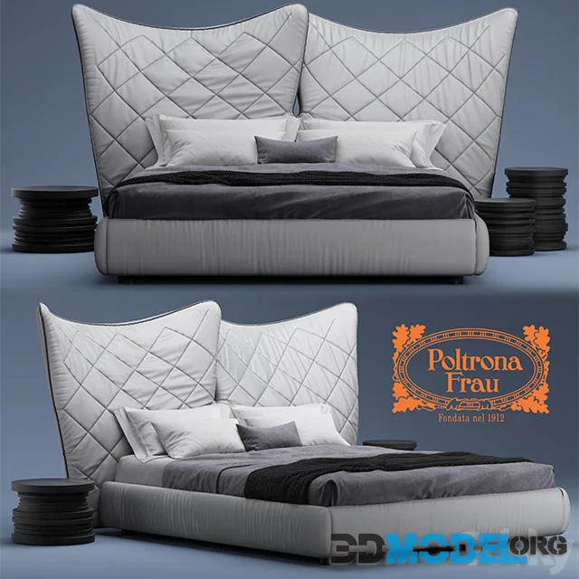 Bed Poltrona Frau Lelit