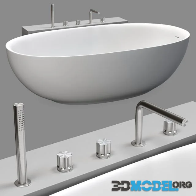 Boffi FISHER ISLAND Bathtub_MODO 17 95