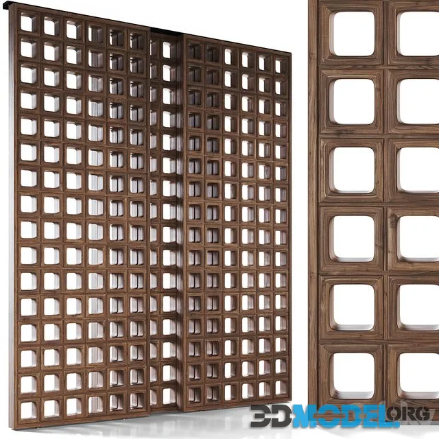 BOGART Decorative sliding partition from Mezzo