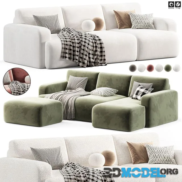 Bonent Modular Sofa by Divan.ru