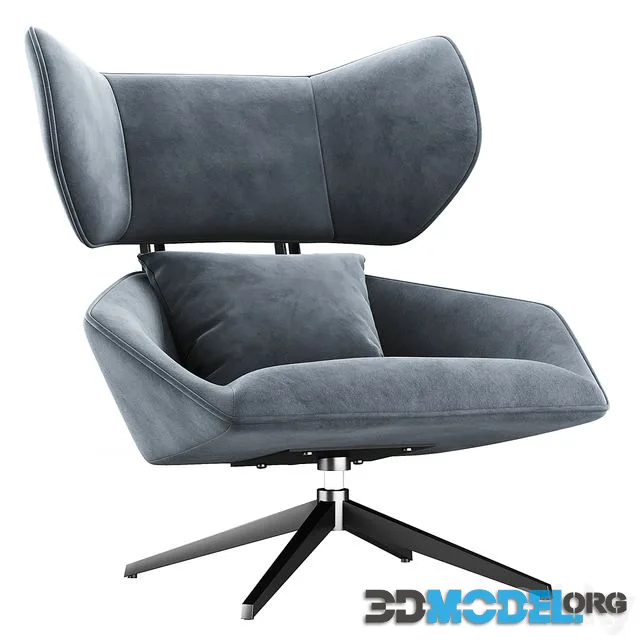 Boston Graffite lounge chair