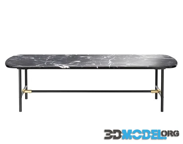 Botello Marble Top Coffee by La Redoute Interieurs