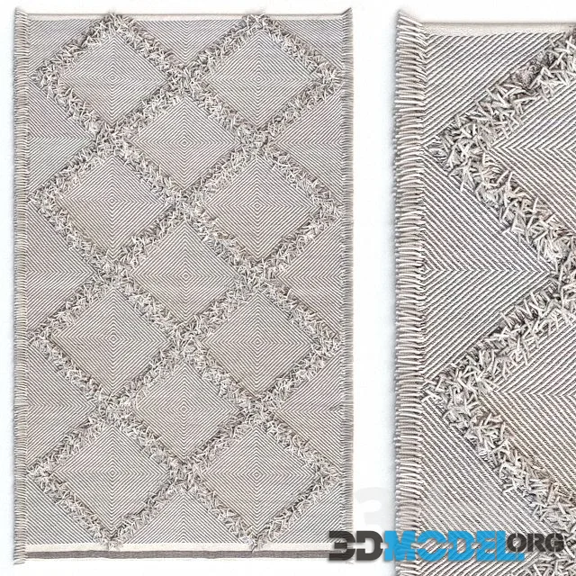 Carpet nuLOOM Devon Diamond Trellis Tassel Shag Rug