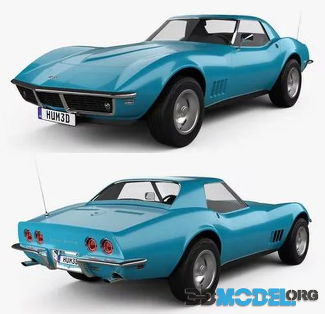 Chevrolet Corvette (C3) Convertible 1968
