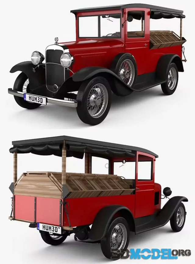 Chevrolet Independence Canopy Express 1931