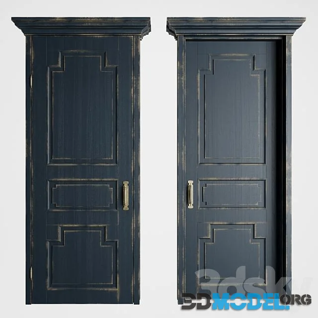 Classic vintage door