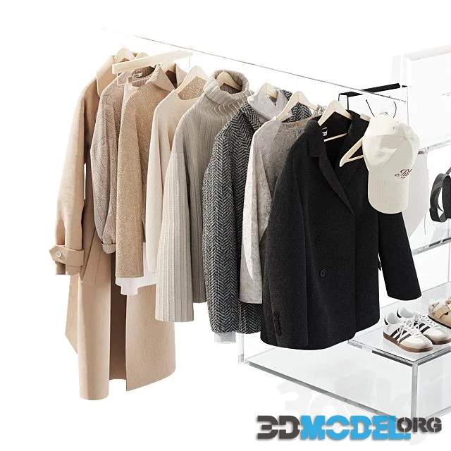 Clothes for wardrobe shop 02