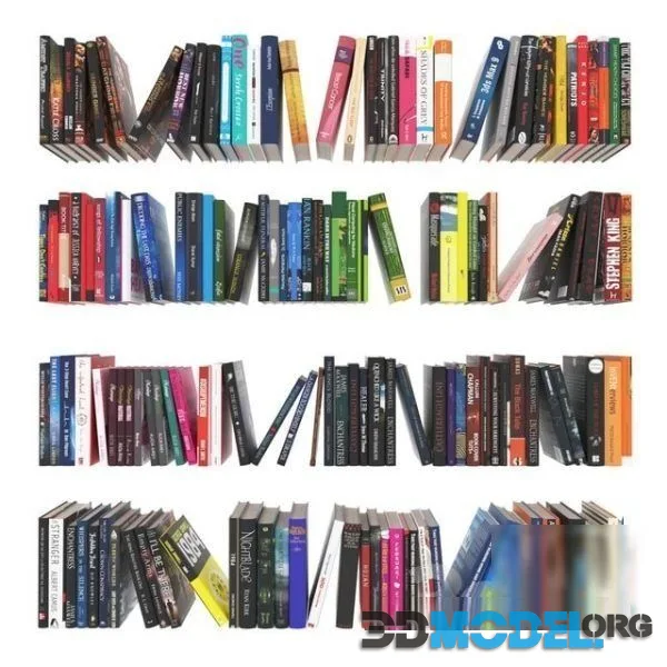 Collection of 151 pieces of modern books