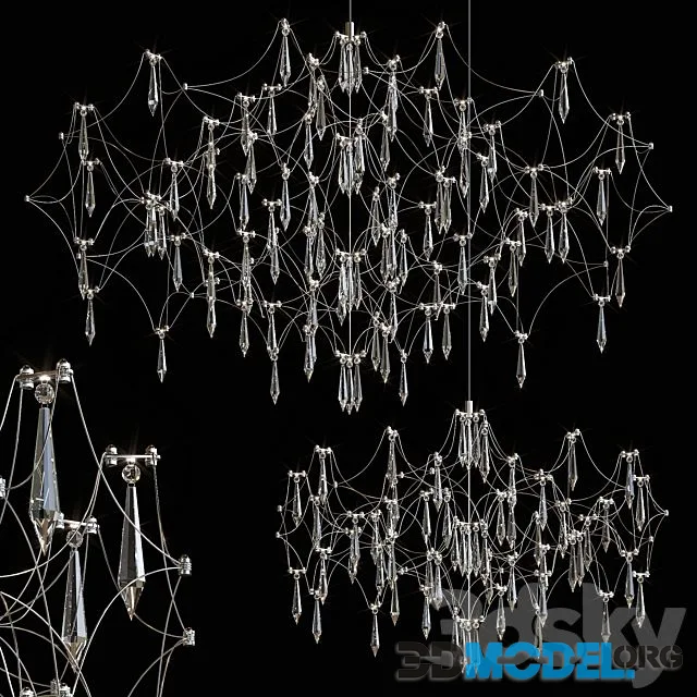 Crystal Modern Chandelier for Living Room
