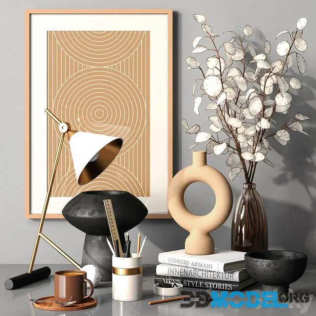 Decor set LUNARIA