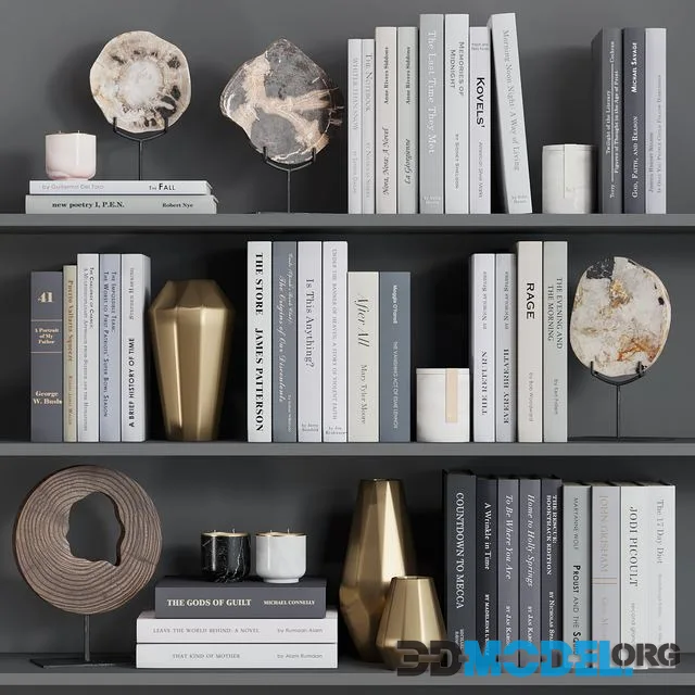 Decor shelf set 4