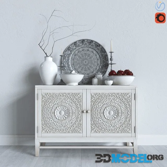 Decorative set Moroccan style