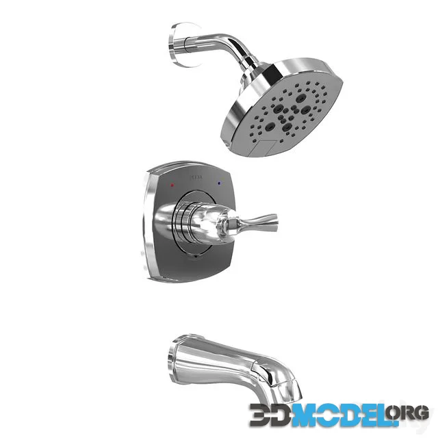 Delta STRYKE 14 Series Tub and Shower mixer