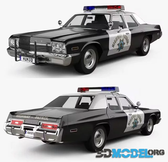 Dodge Monaco Police 1974