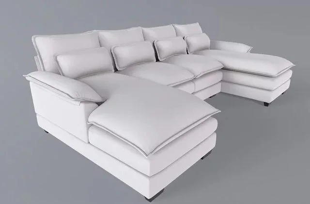 Double Chaise Deep Seat Sectional sofa (PBR)