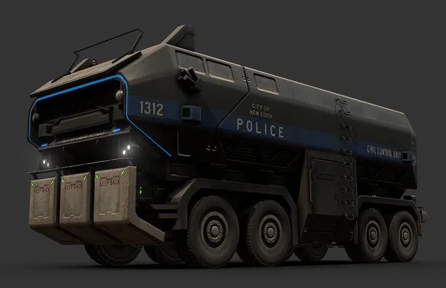 Dystopian Heavy Truck