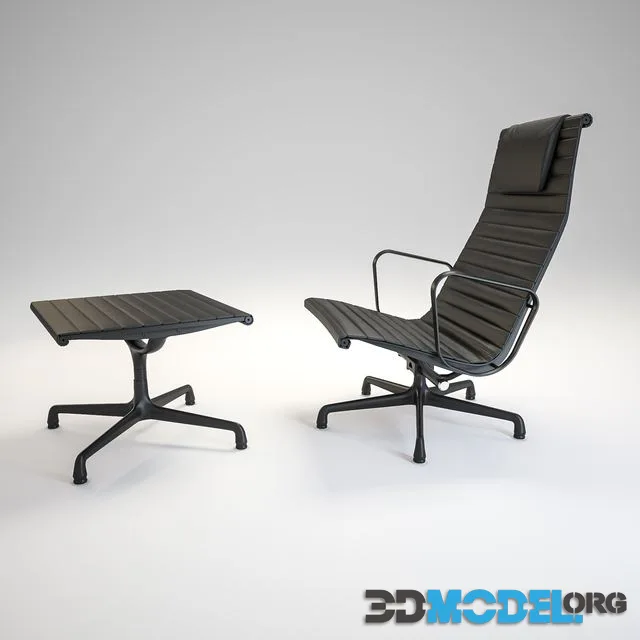 Eames Aluminum Group Chairs