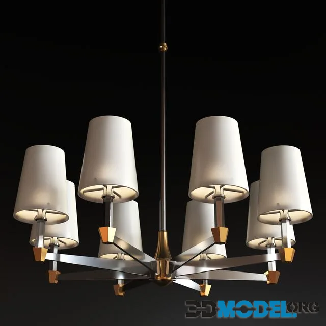 Eight branch chandeliers