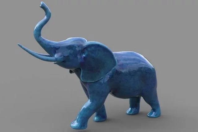 Elephant Figurine (PBR)