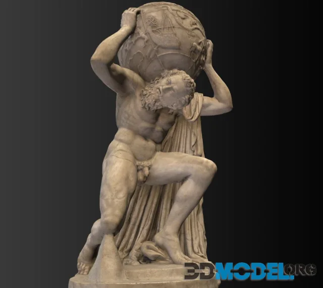 Farnese Atlas 2Nd Century (PBR)