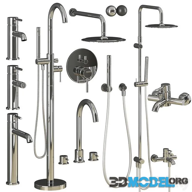 Faucets and showers Damixa Scandinavian Pure set