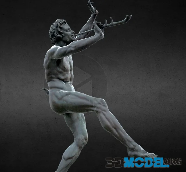 Faune Dansant 3 Lod High To Low Poly (PBR)