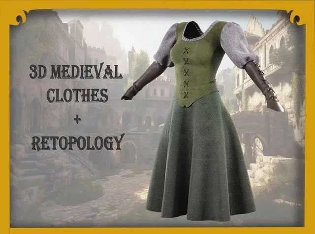 Female character dress (PBR)