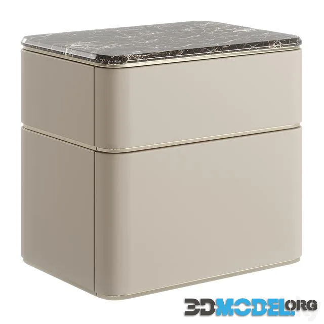 Fendi Casa Lambert 2021 Calacatta Warm Gold and Portoro Palladium