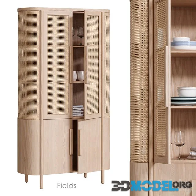 Fields Storage cabinet by Crate&Barrel