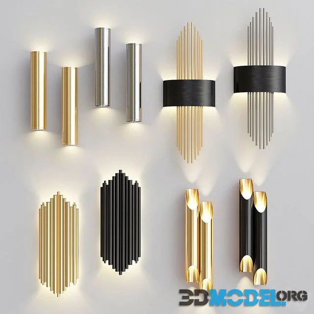 Four Nice Wall Lights_3